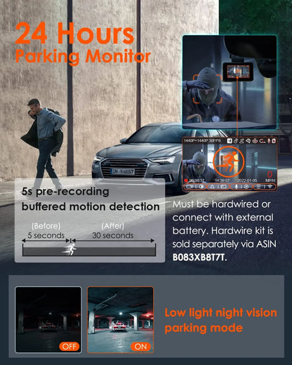Vantrue Element 2 Dashcam
