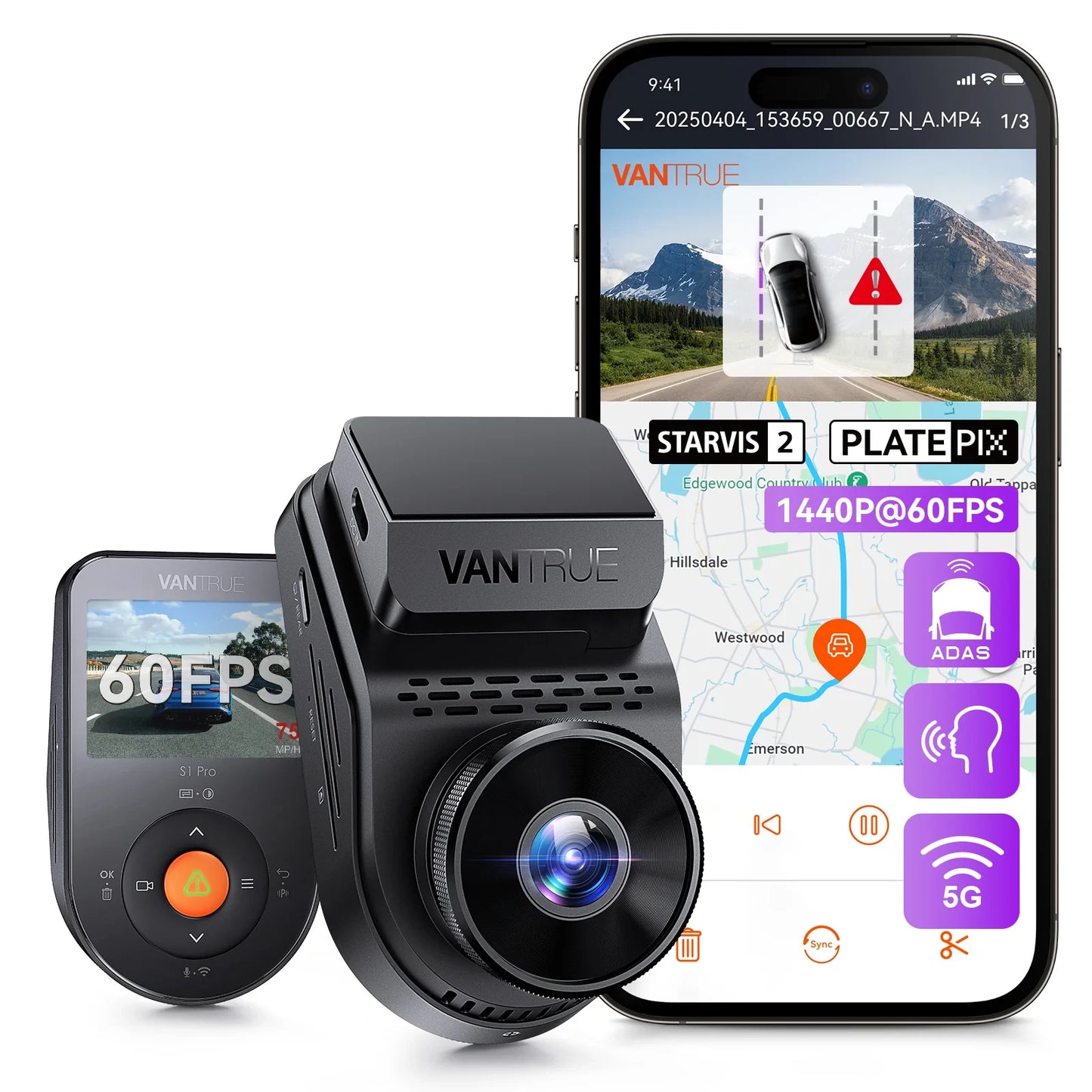 Vantrue S1 Pro Dashcam