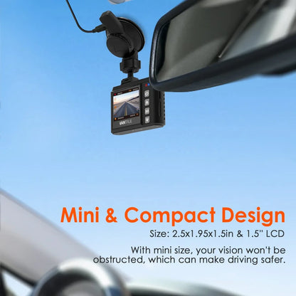 Vantrue N1 Pro Mini 1080P Full HD Dashcam 2023