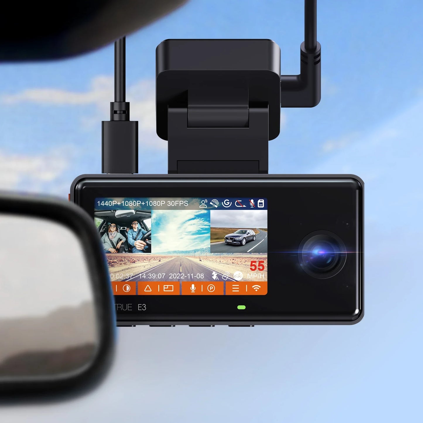 Vantrue Element 3 3-Kanal Dashcam
