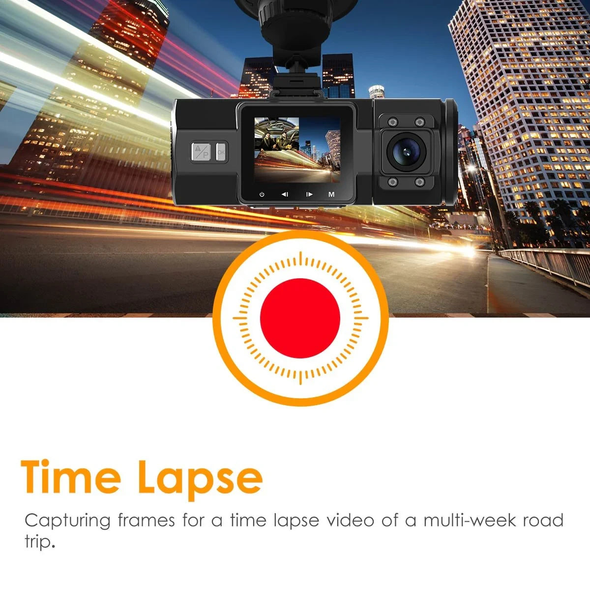 Vantrue OnDash N2 Pro Dual 1080P Dashcam