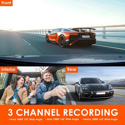 Vantrue N4 3 Channel Dashcam