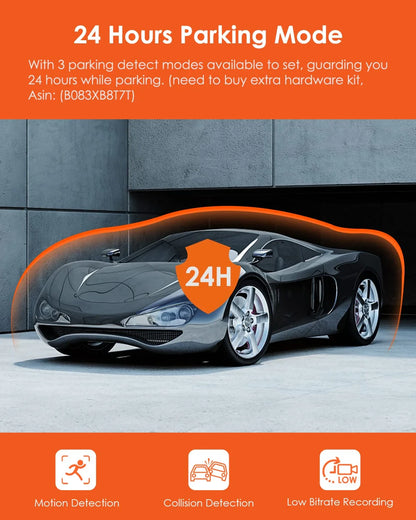 Vantrue OnDash X4S Duo Dual WiFi Dashcam