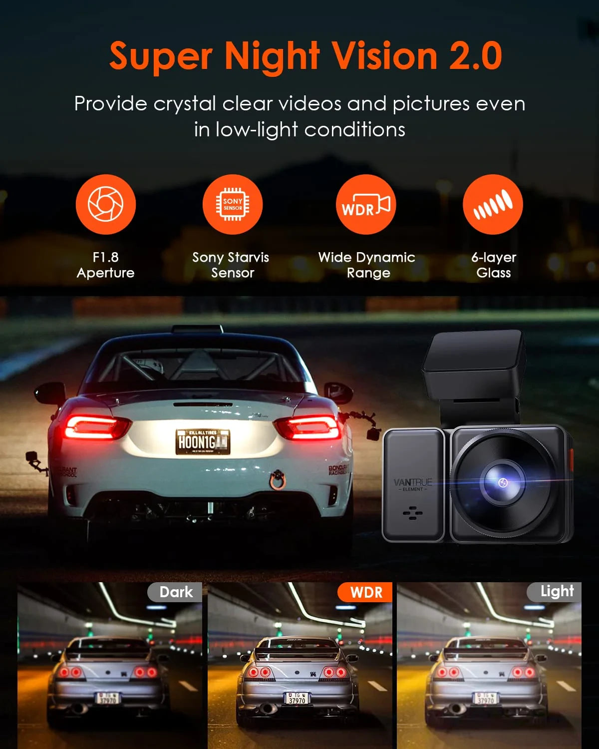 Vantrue Element 2 Dashcam