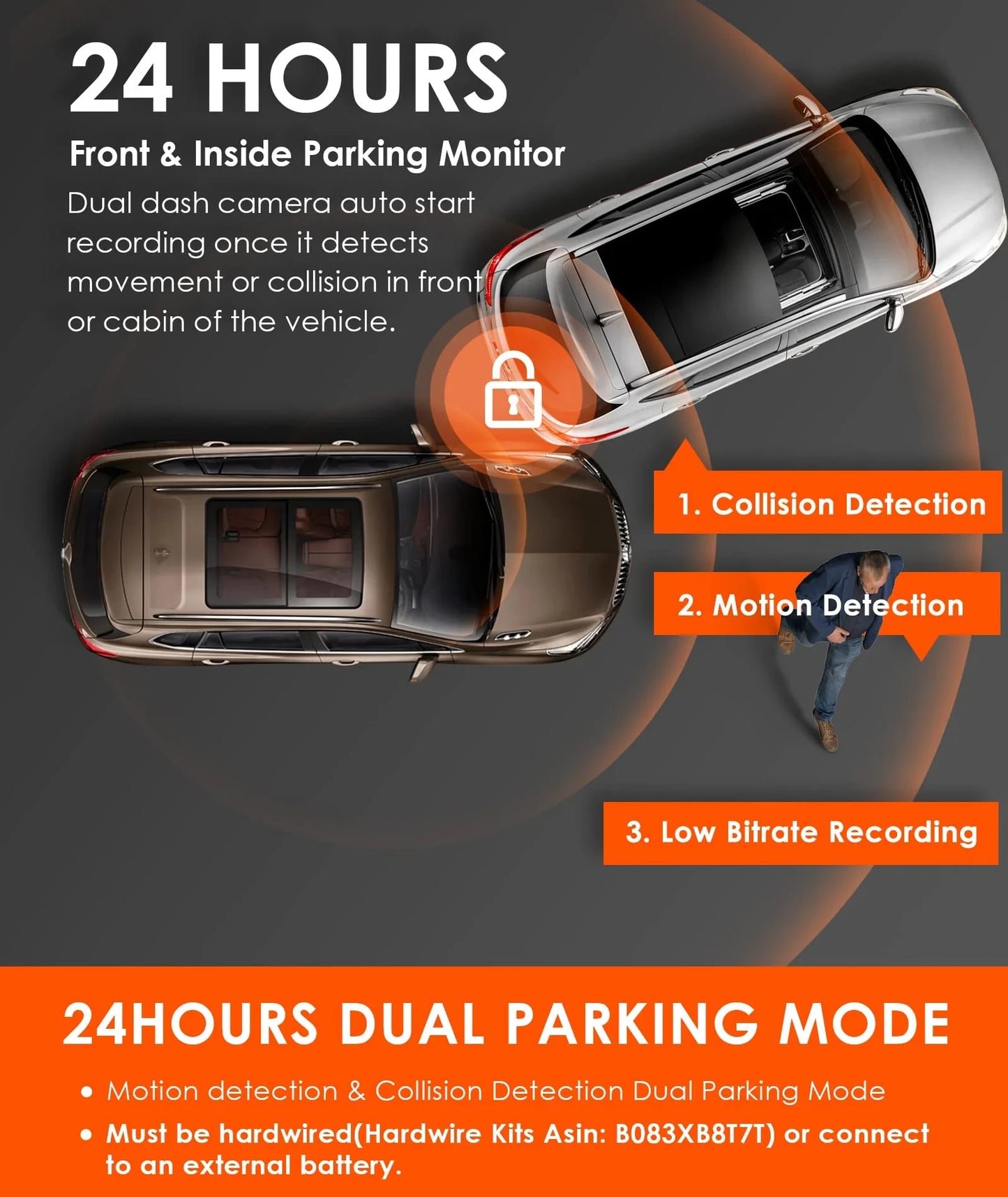Vantrue OnDash N2S Dual Dashcam