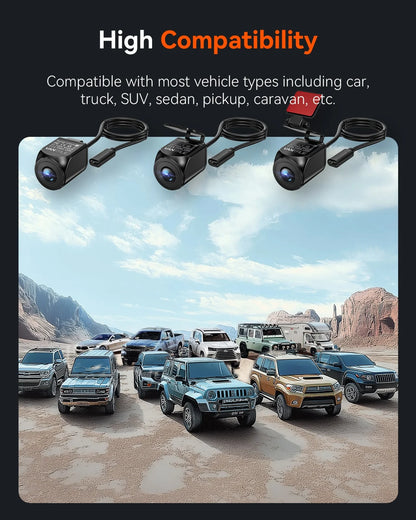 Vantrue wasserdichte Rückkamera für E3, N4 Pro & S1 Pro