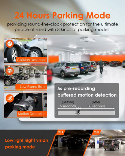 Vantrue Mirror 3 (M3) 3-Kanal Mirror Streaming Dashcam