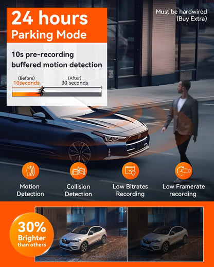 Vantrue N5 Dash Cam Bundle mit 256GB Karte