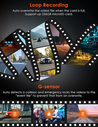 Vantrue OnDash S1 4K Radar Detection Parking Dashcam