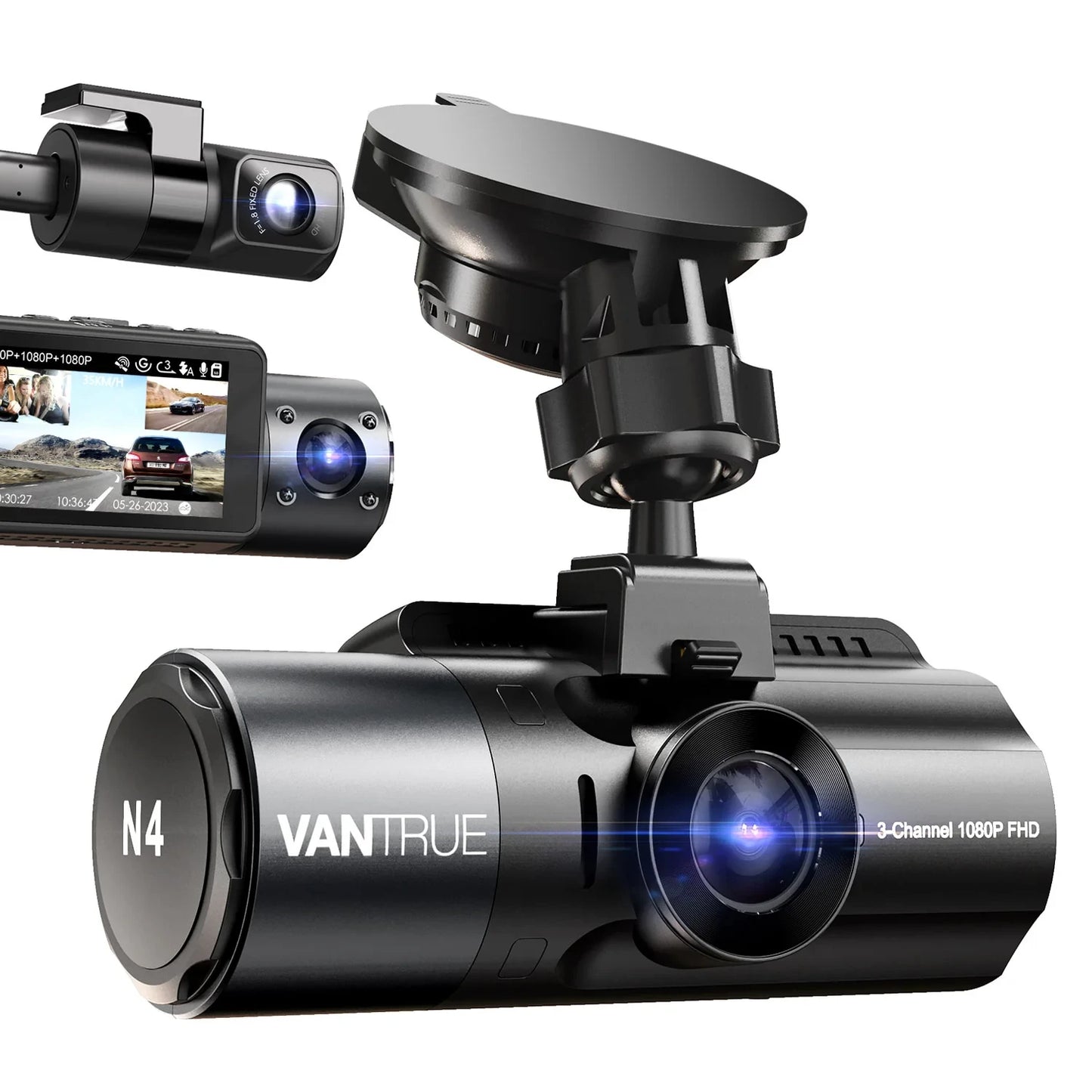 Vantrue N4 3 Channel Dashcam