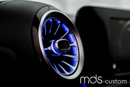 Mercedes CLA W118 Ambientebeleuchtung Nachrüst-Set | 0-64 Farben