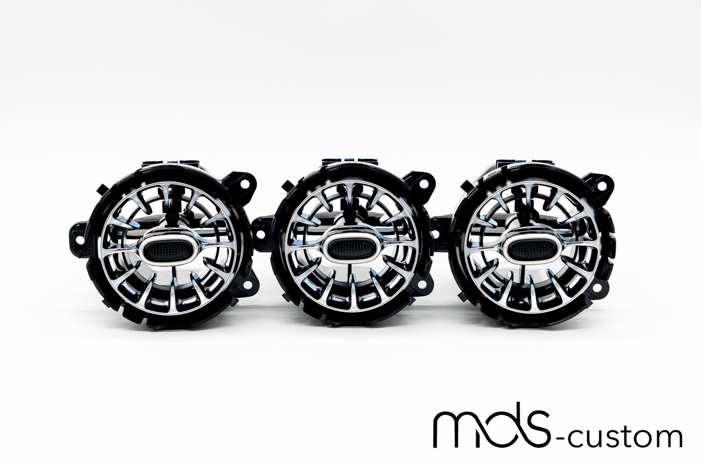 Mercedes CLA W118 Beleuchtete Lüftungsdüsen | Turbine Optik Set