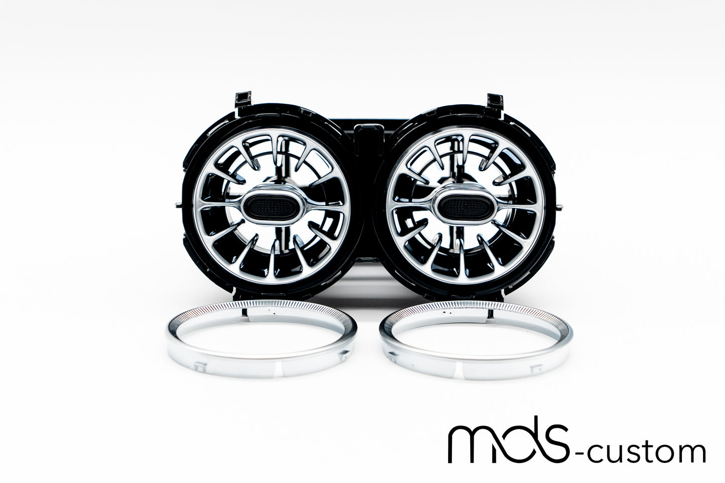 Mercedes CLA W118 Beleuchtete Lüftungsdüsen | Turbine Optik Set